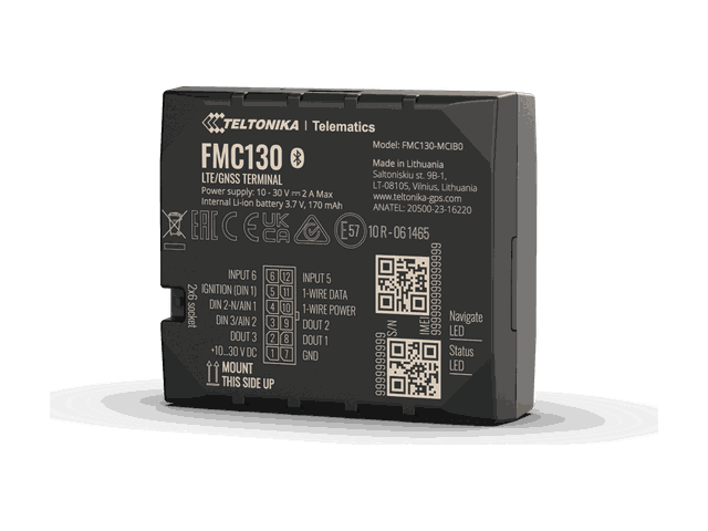 Teltonika FMC130 — 4G LTE Cat 1 GPS tracker