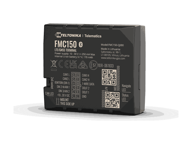 Teltonika FMC150 — 4G LTE Cat 1 GPS tracker