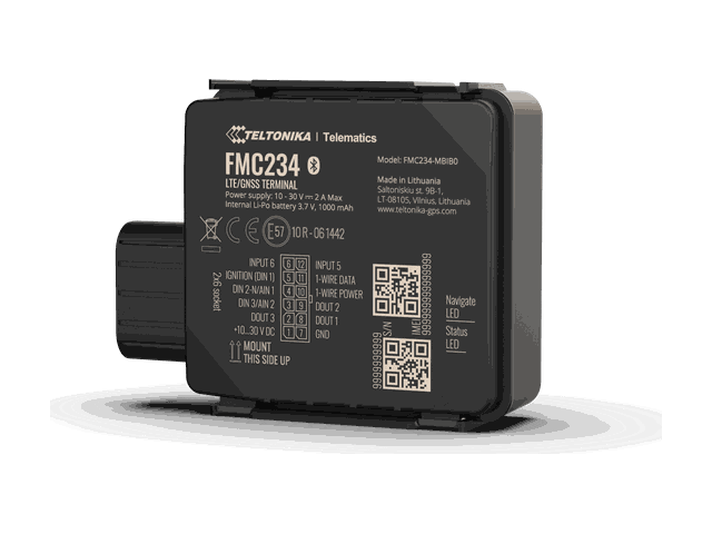 Teltonika FMC234 — GPS-трекер 4G LTE Cat 1